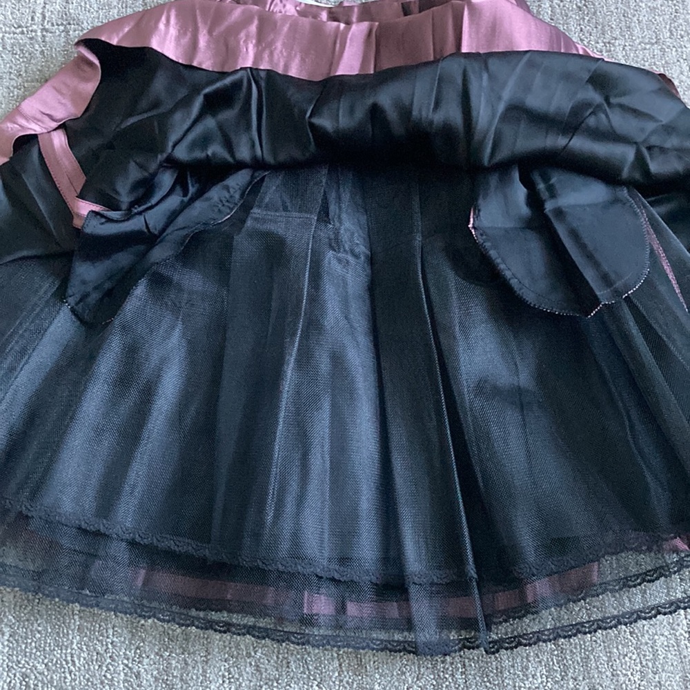 Alfred Sung Mauve Skirt with Pockets - Vintage - Picture 6 of 10